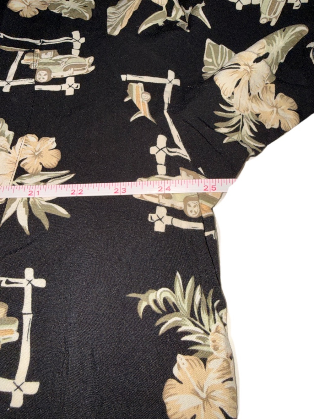 Hawaiian Tropical Short Sleeve Shirts XL Blue Black Knights Bridge Sun & Stone - Picture 6 of 9
